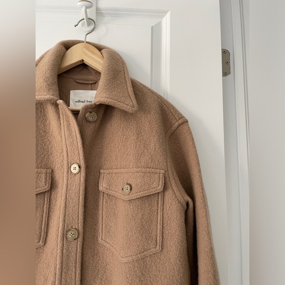 NWT Aritzia Wilfred Ganna shirt jacket shacket - Picture 4 of 6